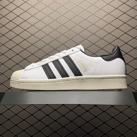 Adidas BAPE x Superstar "White Black" Sneakers